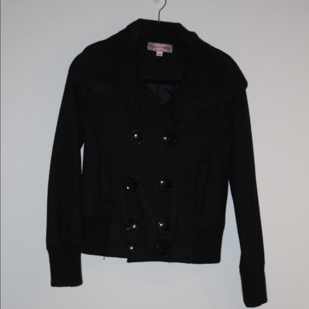 Urban outfitters black coat